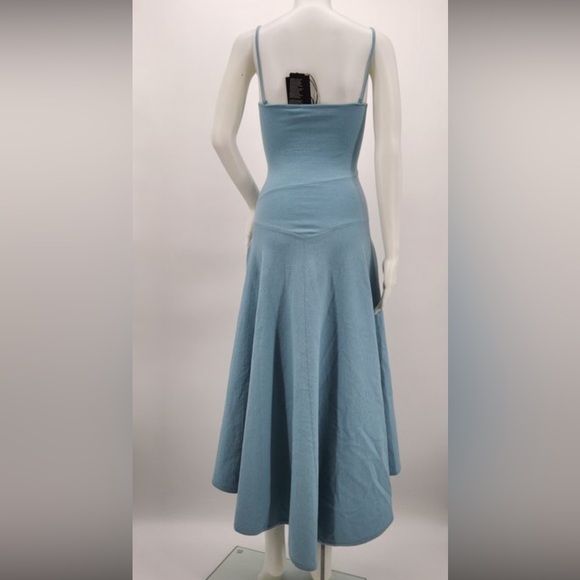 D2squared powder blue designer midi dress - Picture 2 of 7